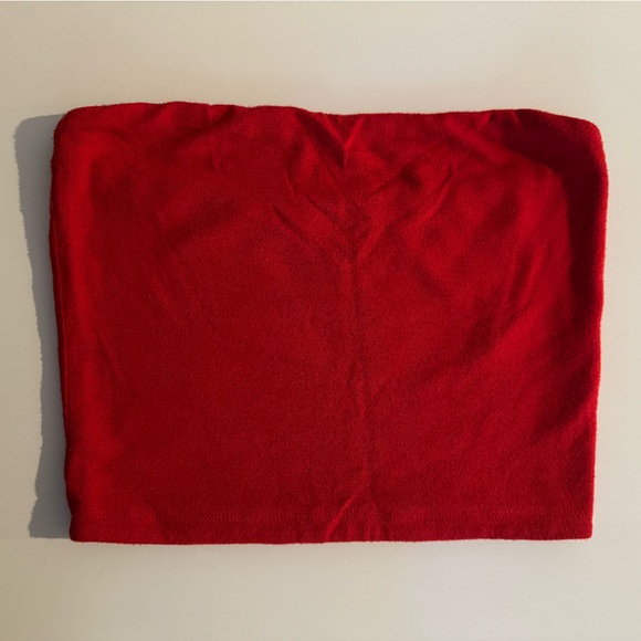 Aritzia Tube Top Red - Picture 1 of 3